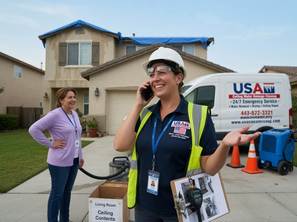 Ceiling Water Damage Restoration Elverta, CA FAQs